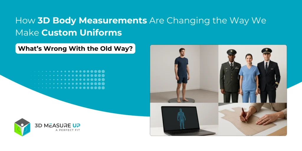 How 3D Body Measurements Are Changing the Way We Make Custom Uniforms